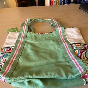 Vera Bradley small colorblock tote